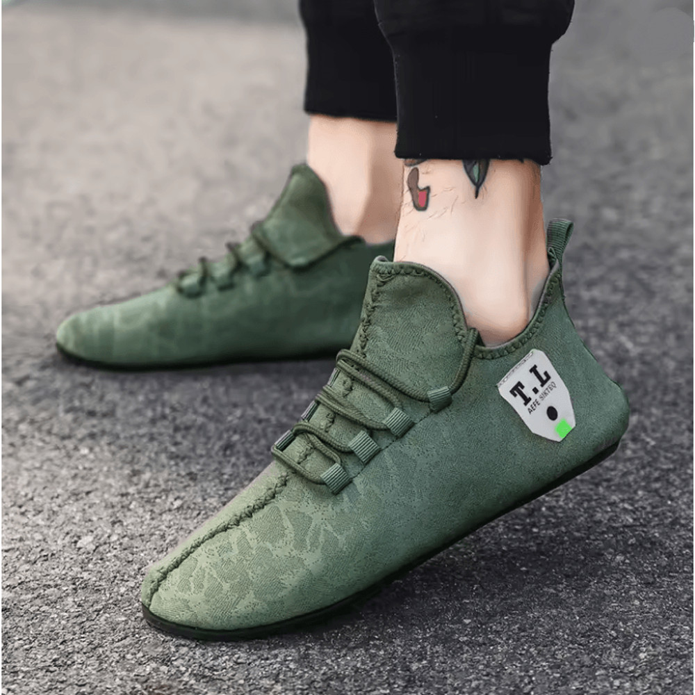 Mens Breathable Mesh Loafers Non Slip Casual Driving Shoes 0