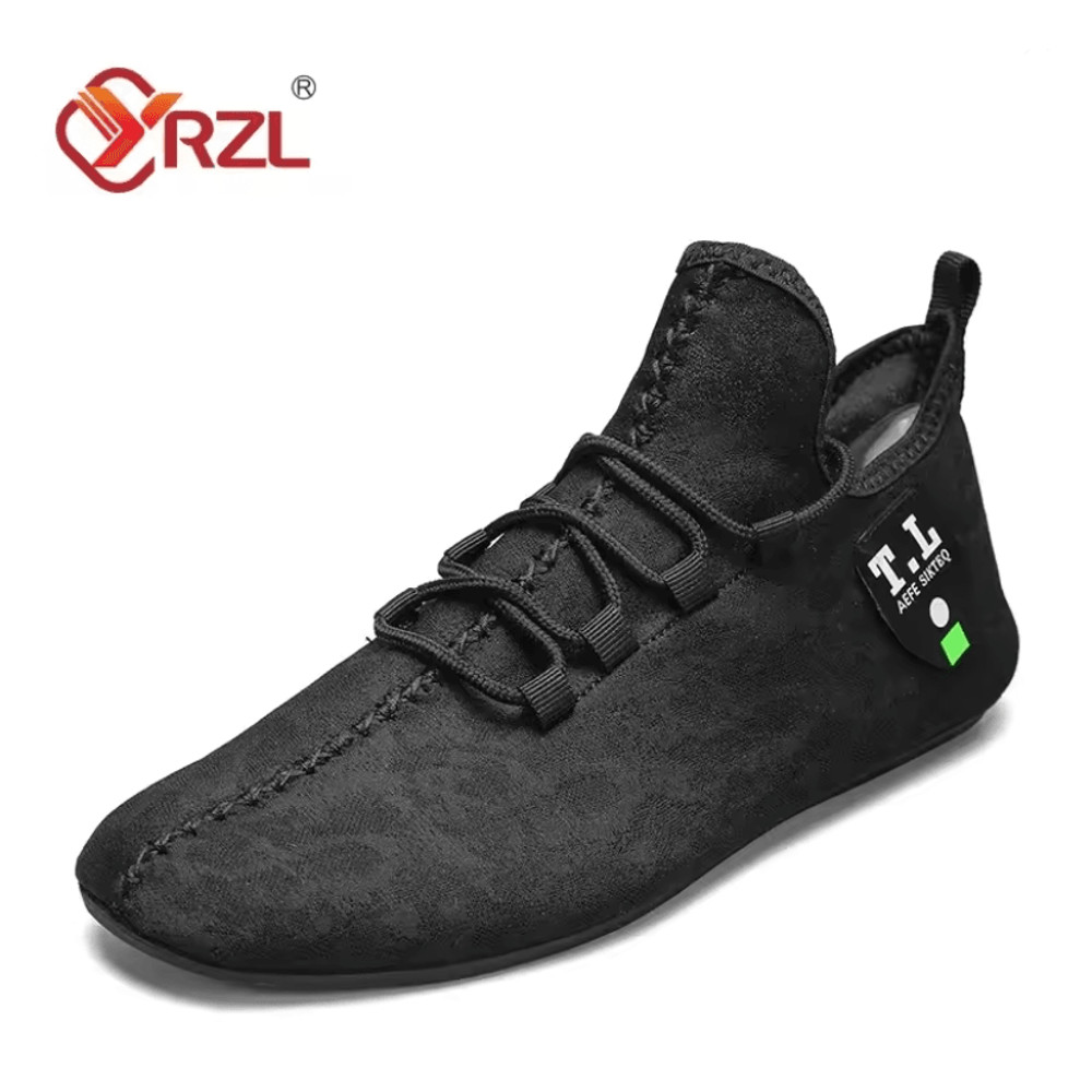 Mens Breathable Mesh Loafers Non Slip Casual Driving Shoes 3
