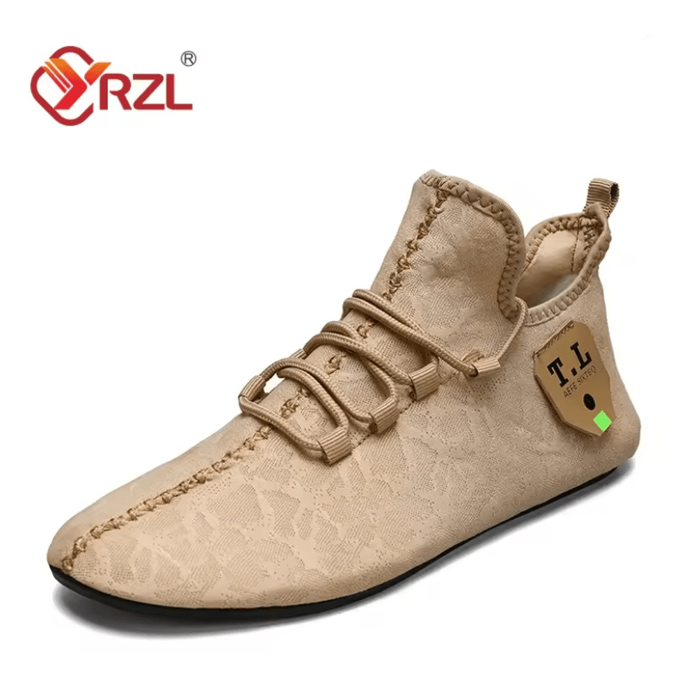 Mens Breathable Mesh Loafers Non Slip Casual Driving Shoes 6