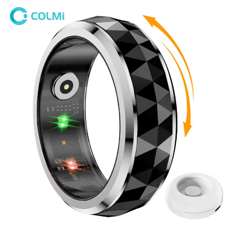 Colmi R11 Smart Ring With Sleep Monitor And Fidget Spinner Design 0