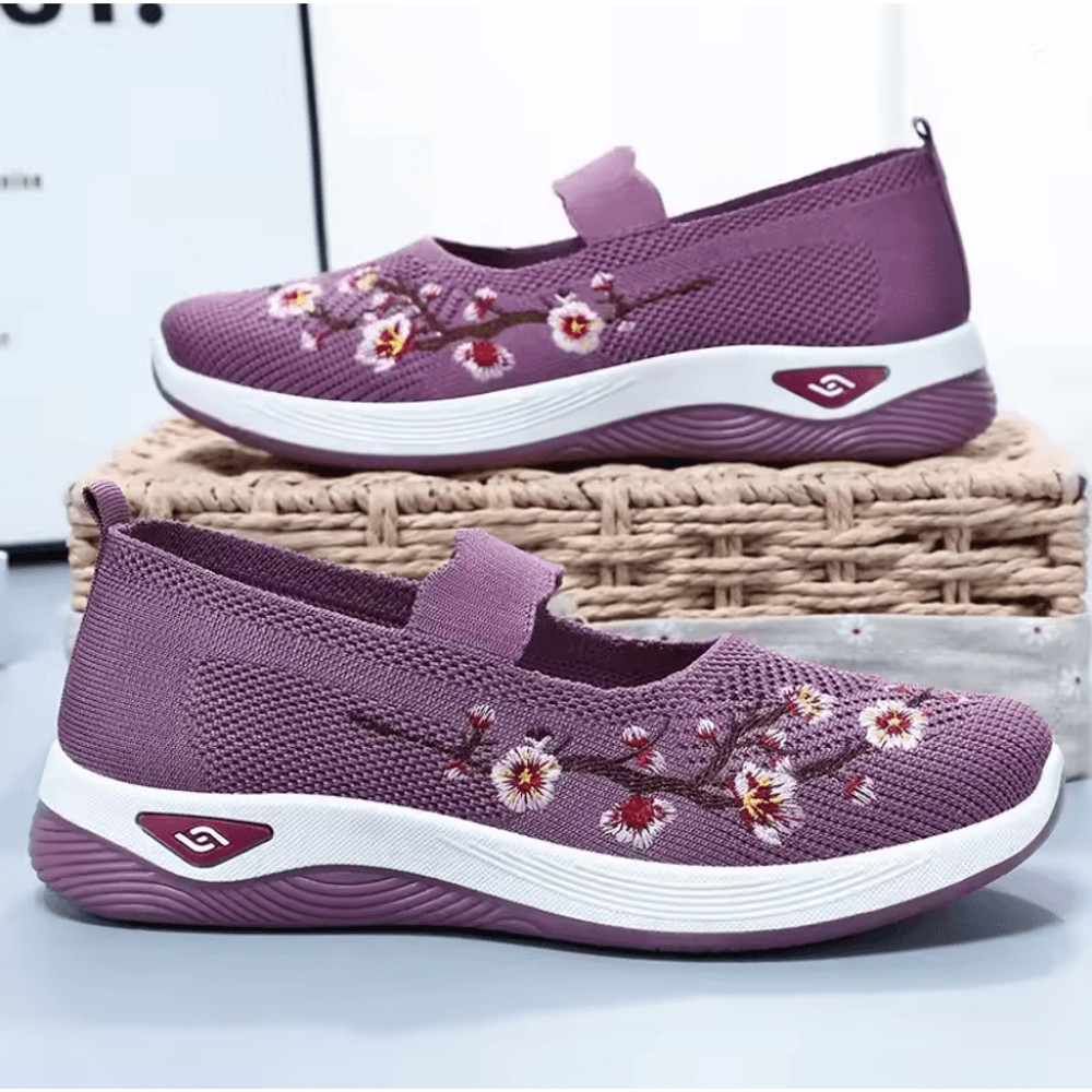 Womens Casual Flat Shoes Lightweight Summer Walking Sneakers 1