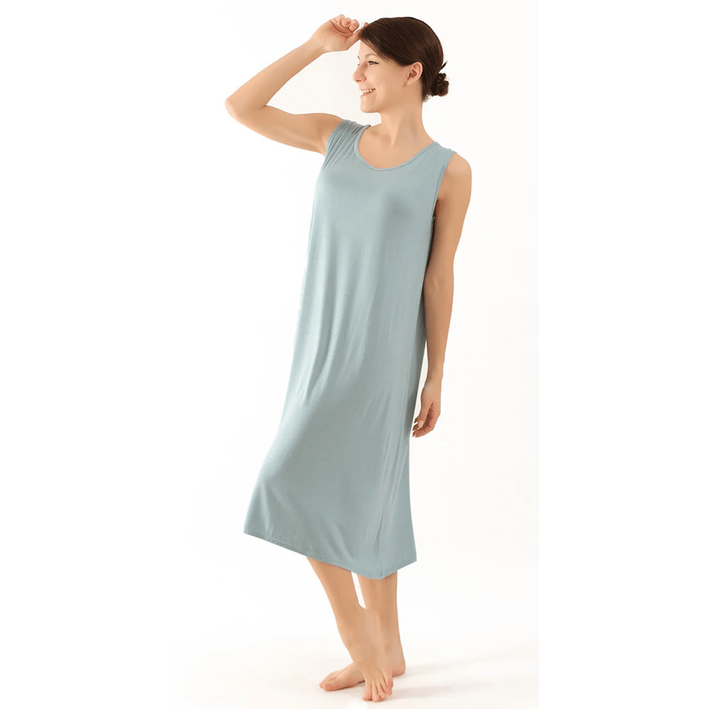 Plus Size Womens Nightgown Long Summer Sleepwear Lounge Dress 0
