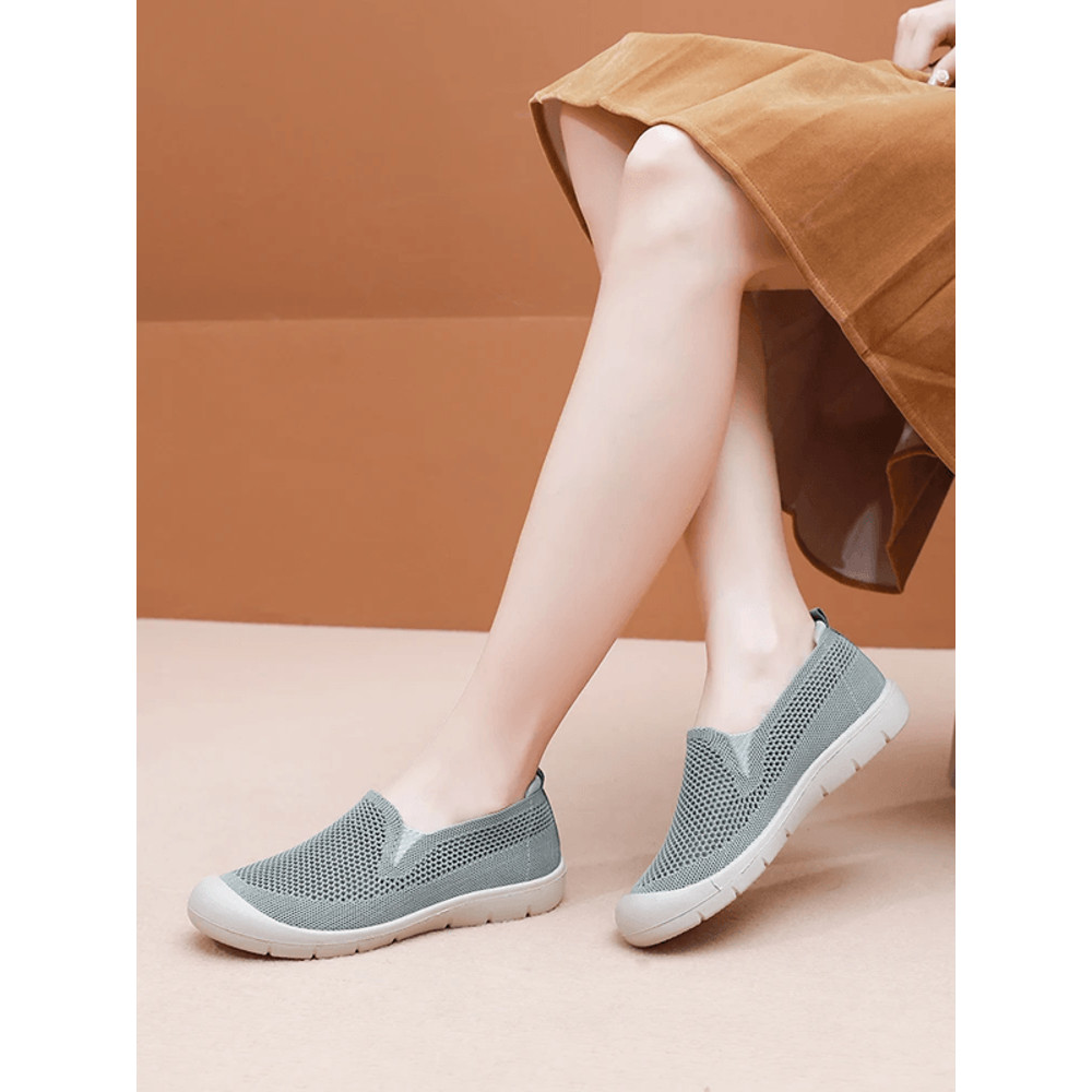Womens Casual Loafers Lightweight Non Slip Flat Shoes 2