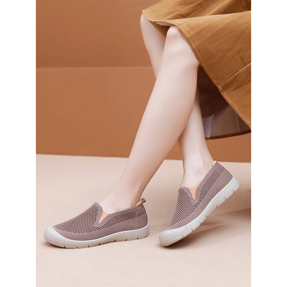 Womens Casual Loafers Lightweight Non Slip Flat Shoes 3