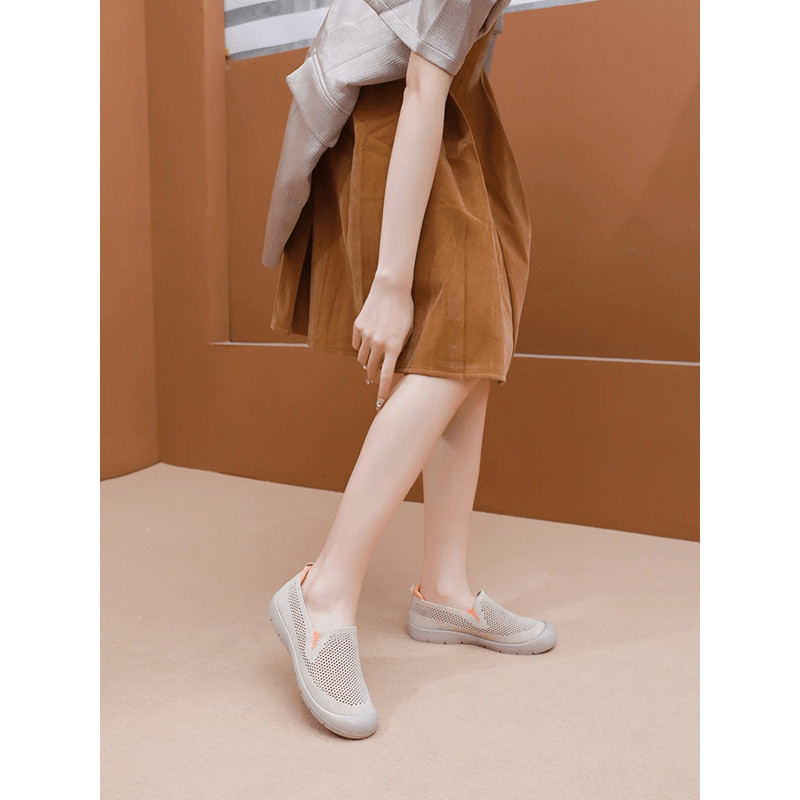 Womens Casual Loafers Lightweight Non Slip Flat Shoes 5