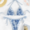 Summer Halter String Triangle Bikini Two Piece Swimwear For Women 2