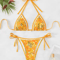 Summer Halter String Triangle Bikini Two Piece Swimwear For Women 3