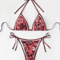 Summer Halter String Triangle Bikini Two Piece Swimwear For Women 7