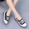 Elegant Leather Slip On Flat Shoes For Women Casual Korean Style Comfort 3