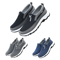 Mens Orthopedic Slip On Walking Shoes Breathable Casual Travel Loafers 2