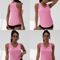 Womens V Neck Sleeveless Yoga Top Loose Fit Workout Tank For Gym And Running 0