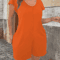 Plus Size V Neck Jumpsuit With Flounce Sleeves And Pockets Casual Chic Summer Outfit 3