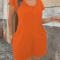 Plus Size V Neck Jumpsuit With Flounce Sleeves And Pockets Casual Chic Summer Outfit 3