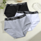Womens Cotton Briefs 3 Pack Seamless Plus Size Breathable Underwear 5