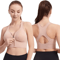 Womens Front Zipper Sports Bra Fitness Top For Yoga And Gym 4