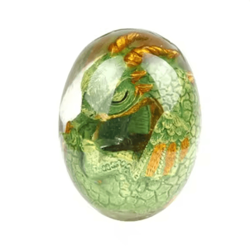 Lava Dragon Egg Resin Statue Crystal Dinosaur Egg Sculpture Home Decor 5