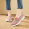 Womens Breathable Mesh Knit Sneakers Lightweight Non Slip Casual Shoes 3