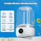 Portable Cordless Mini Washing Machine USB Rechargeable Travel Laundry Washer 0