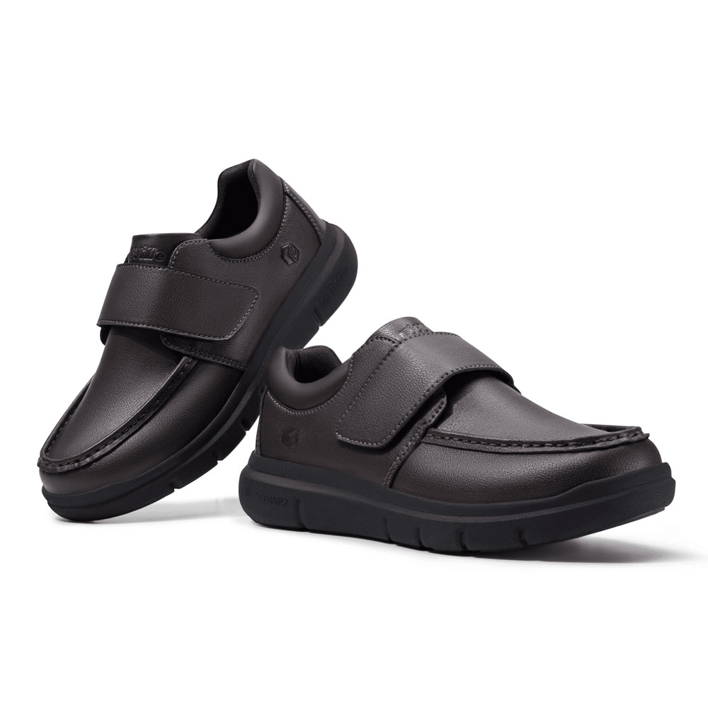 Wide Fit Mens Leather Walking Shoes Comfortable Oxford Style Business Wear 3