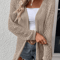 Elegant Hollow Knit V Neck Sweater Womens Lightweight Cardigan Top 0