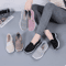 Breathable Wedge Heel Loafers For Women Slip On Knitted Walking Shoes 0