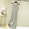 Casual Modal Night Dress For Women Sleeveless Comfortable Sleepwear 1