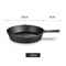 Cast Iron Frying Pan Non Stick Skillet For Induction Cooking And Everyday Use 3