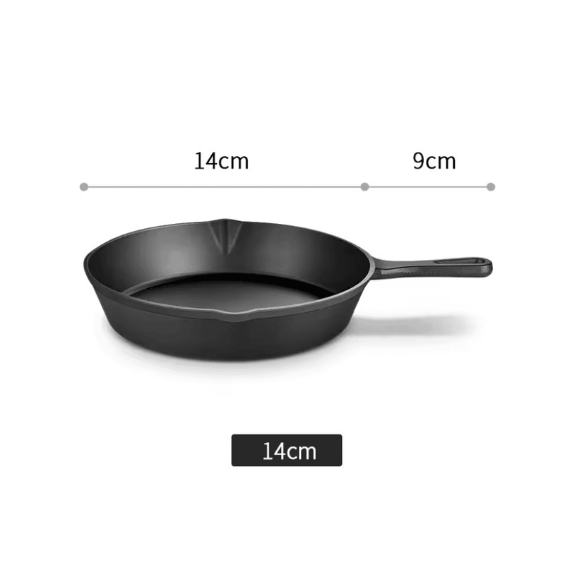 Cast Iron Frying Pan Non Stick Skillet For Induction Cooking And Everyday Use 3