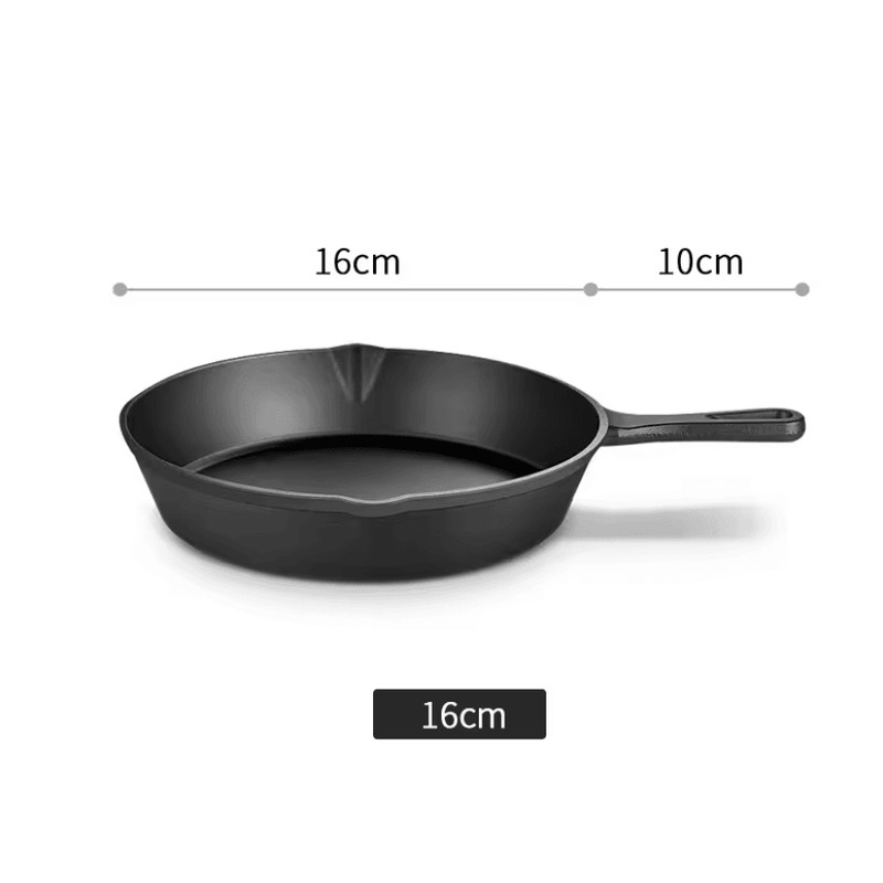 Cast Iron Frying Pan Non Stick Skillet For Induction Cooking And Everyday Use 4