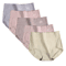 5 Pack Womens Cotton High Waisted Underwear Tummy Control Breathable Comfort 3