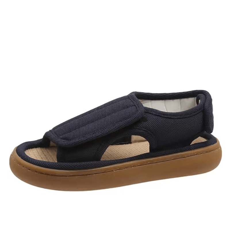 Unisex Diabetic Sandals Adjustable Anti Slip Summer Walking Shoes 3