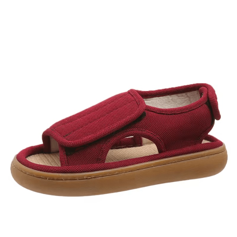 Unisex Diabetic Sandals Adjustable Anti Slip Summer Walking Shoes 6