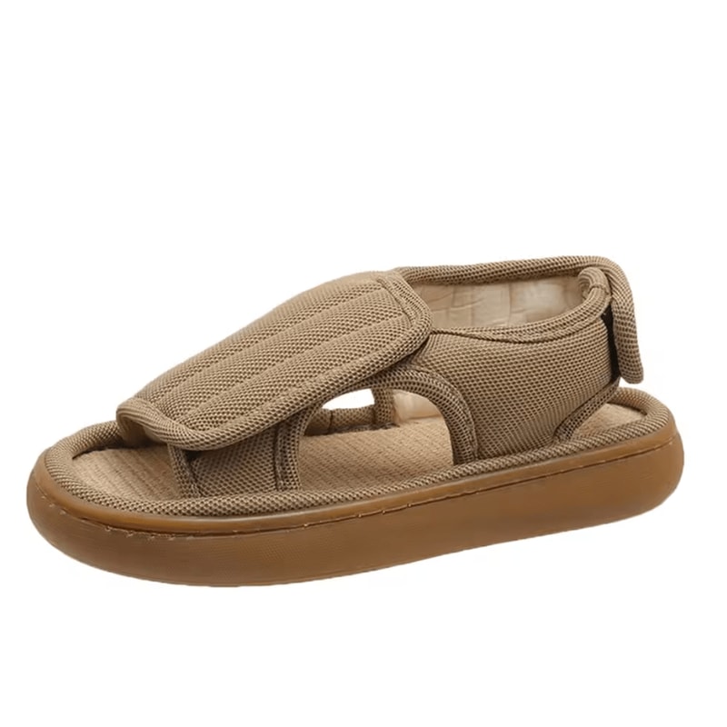 Unisex Diabetic Sandals Adjustable Anti Slip Summer Walking Shoes 7