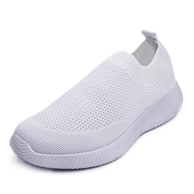 Womens Sock Sneakers Breathable Knit Slip On Walking Shoes 3