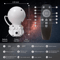 Galaxy Star Astronaut Projector Night Light For Kids And Home Decor 1