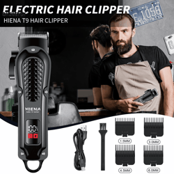 professional cordless hair clipper rechargeable beard and hair trimmer