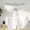 LED Touch Screen Makeup Mirror With Folding Design And USB Rechargeable Light 0