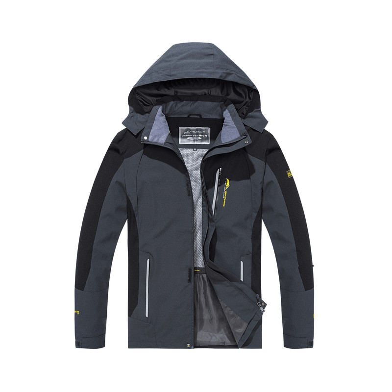 Mens Waterproof Hiking Jacket Windproof Outdoor Camping And Trekking Coat 0