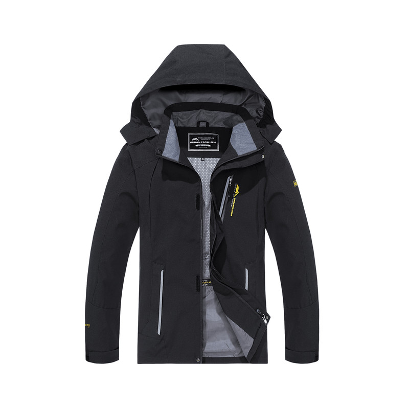 Mens Waterproof Hiking Jacket Windproof Outdoor Camping And Trekking Coat 1
