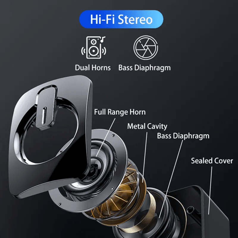 USB Computer Speakers With HIFI Stereo Sound And LED Light For Desktop 1