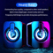 USB Computer Speakers With HIFI Stereo Sound And LED Light For Desktop 2