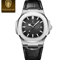 POEDAGAR Luxury Mens Square Watch Waterproof Quartz Wristwatch With Leather Strap 7