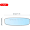 Wide Angle Rearview Mirror Anti Glare Interior Car Mirror For Baby And Passenger Safety 2