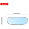 Wide Angle Rearview Mirror Anti Glare Interior Car Mirror For Baby And Passenger Safety 3