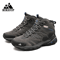 Winter Hiking Boots For Men Waterproof Suede High Top Outdoor Trekking Shoes 6