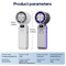Portable Handheld Fan Rechargeable Foldable Mini Turbo Cooling Fan 1