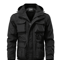Mens Waterproof Hooded Jacket With Detachable Sleeves Multi Pocket Outdoor Windproof Coat 2