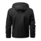 Mens Waterproof Hooded Jacket With Detachable Sleeves Multi Pocket Outdoor Windproof Coat 3