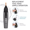 2 In 1 Nose Hair Trimmer And Beard Trimmer Rechargeable Grooming Tool For Men 1