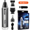 2 In 1 Nose Hair Trimmer And Beard Trimmer Rechargeable Grooming Tool For Men 4